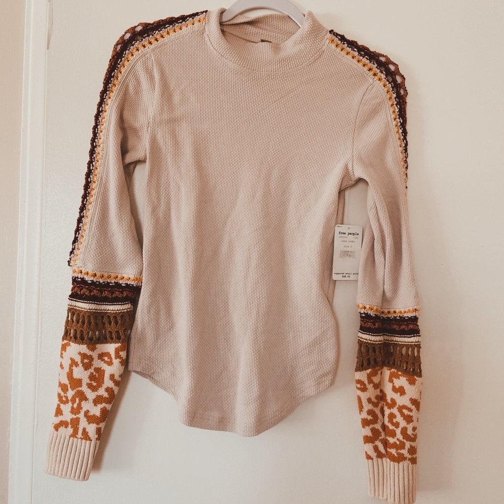 Free People Switch It Up Thermal Top 😍😍✨